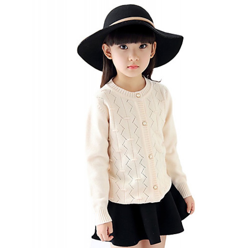 Girl's Casual/Daily Solid Sweater & ...