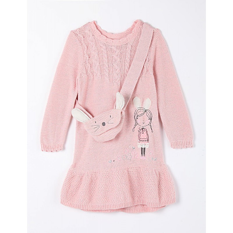 Girl's Casual/Daily Solid Sweater & ...