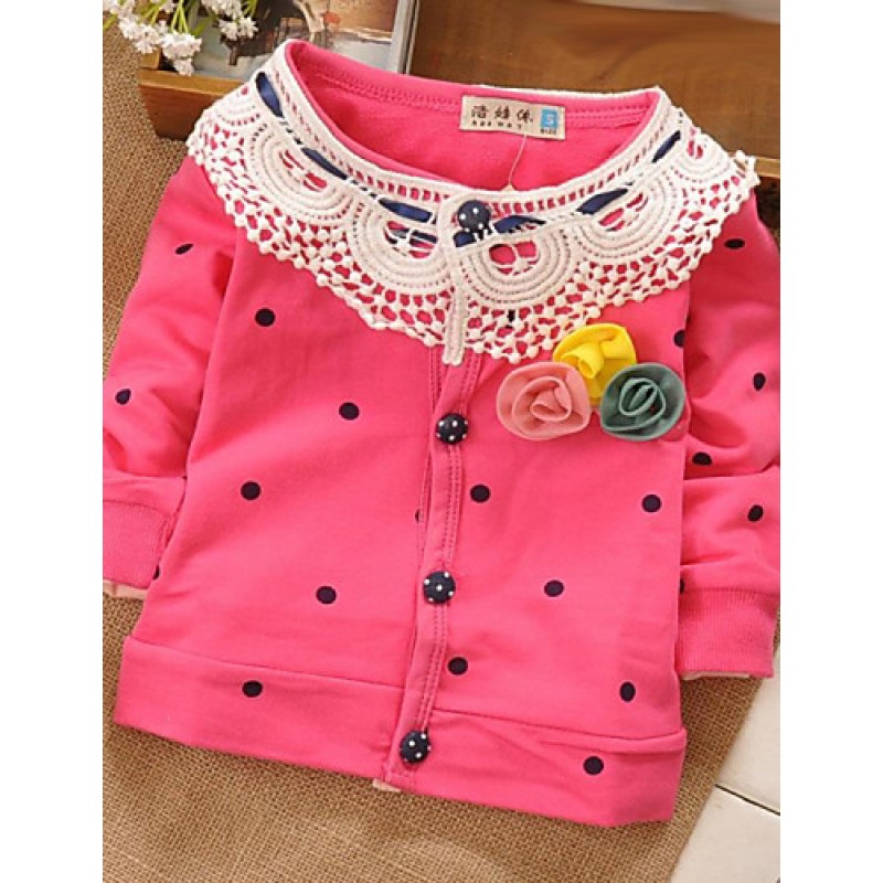 Girl's Sweater & Cardigan Cotton Spring / Fall  