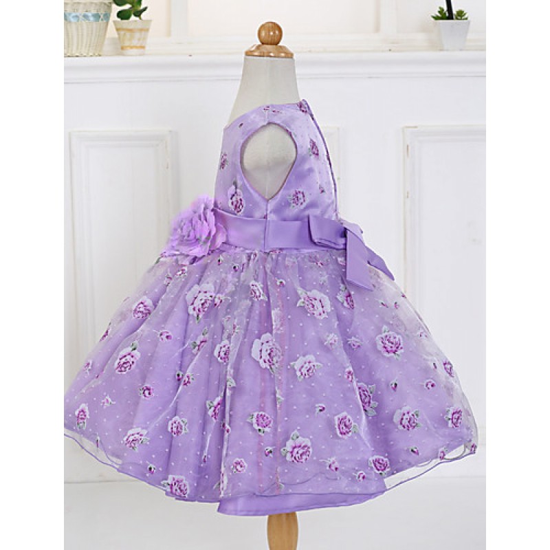 Girl's Fall Long Sleeve Princess Girl Party/ Wedding Dress  