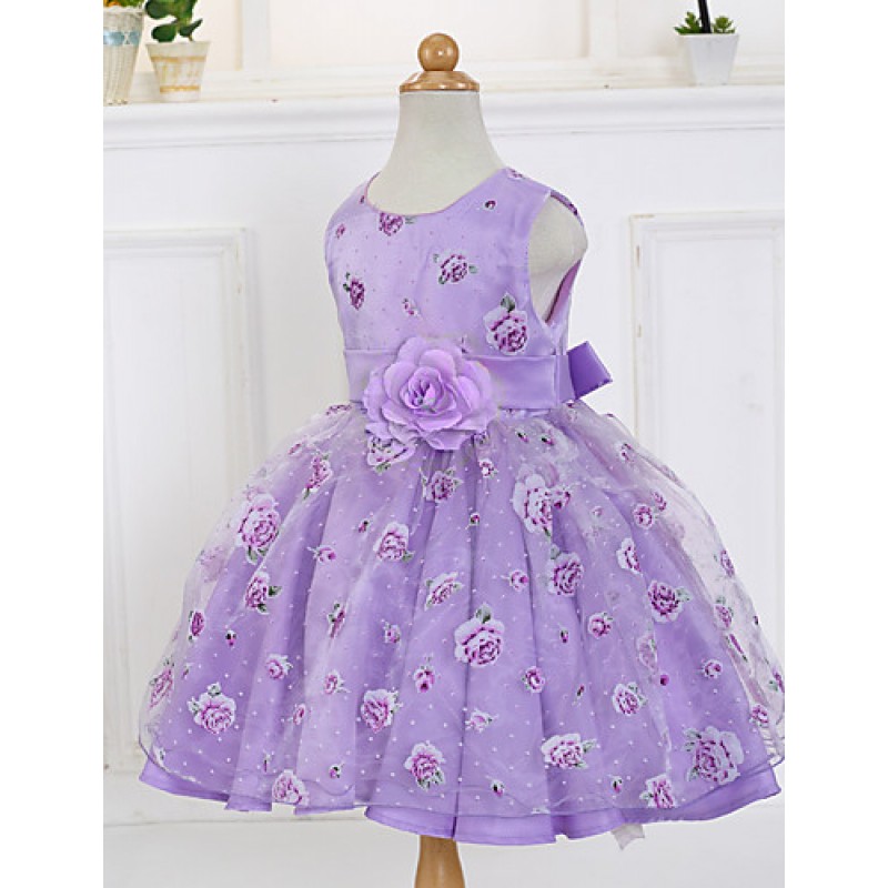 Girl's Fall Long Sleeve Princess Girl Party/ Wedding Dress  